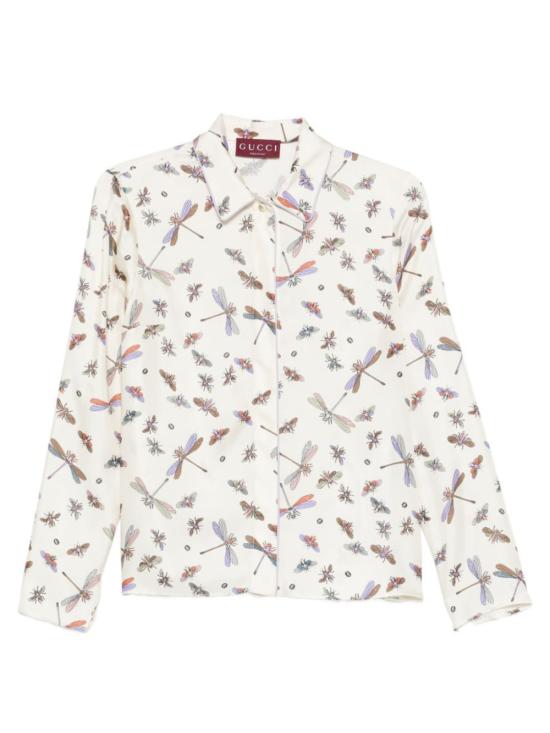 26SS 구찌 셔츠 856111 ZAUK39766 IVORY BROWN MC