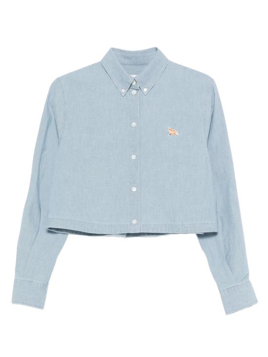 26SS 메종키츠네 셔츠 QW00402WC5006 0434 PURE BLUE