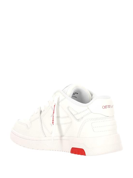 26SS [키즈] 오프화이트 스니커즈 B011S6L002 OFW0125 White red - OFF WHITE