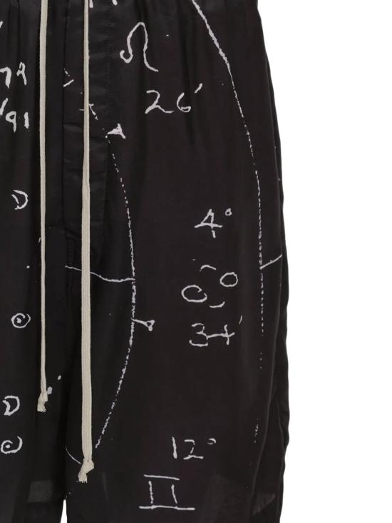 26SS 릭 오웬스 숏팬츠 RU01F2374 KP10911 Black milk - RICK OWENS