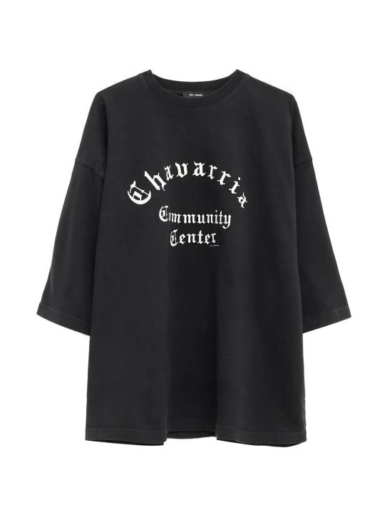 26SS 윌리 차바리아 반팔 티셔츠 WCJSY0200 001