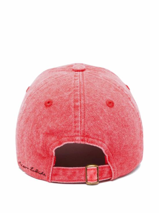 26SS 메종 라비쉬 모자 ZABEAUMONTLOVEV TWILL POPPY WASHED - MAISON LABICHE
