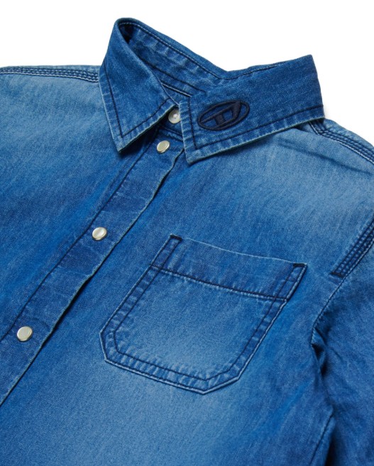 26SS [키즈] 디젤 셔츠 J02165 KXBRWK01 - DIESEL