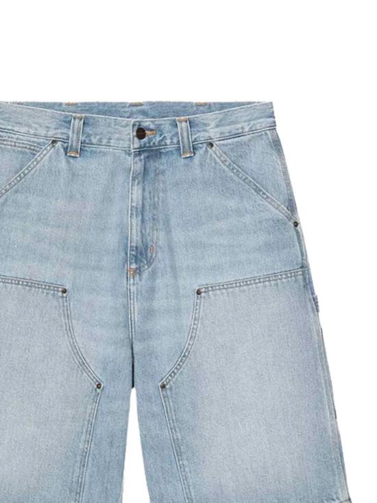 26SS 칼하트 WIP OG 더블 니 쇼츠 I036590 01WUBLUE HEAVY WORN BL - CARHARTT WIP