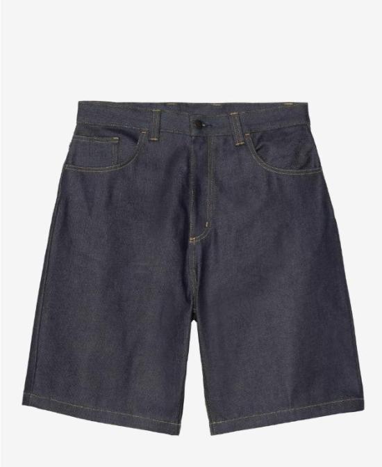 26SS 칼하트 WIP 숏팬츠 I037161 0101BLUE RIGID