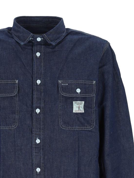 26SS 로이로져스 긴팔 셔츠 RRW059CQ332338 C0999 Denim - ROY ROGER'S