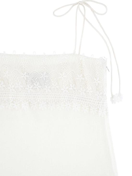 26SS 발렌티노 PAP 민소매 티셔츠 8B3AEBK6 9M4A03 Ivory - VALENTINO PAP