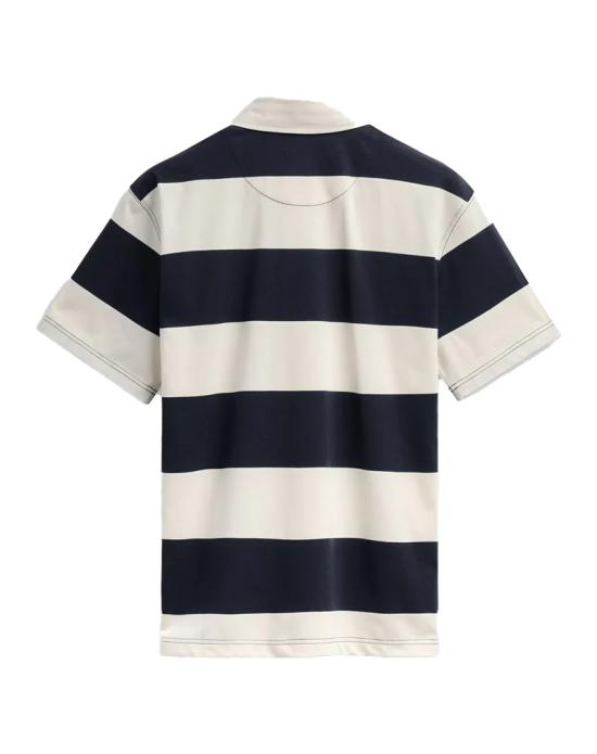 26SS 세바고 폴로 티셔츠 731383W A08 WHITE NATURAL BLUE - SEBAGO