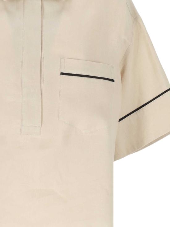 26SS 아뇨나 셔츠 TD1109Y U3049N43 Beige - AGNONA