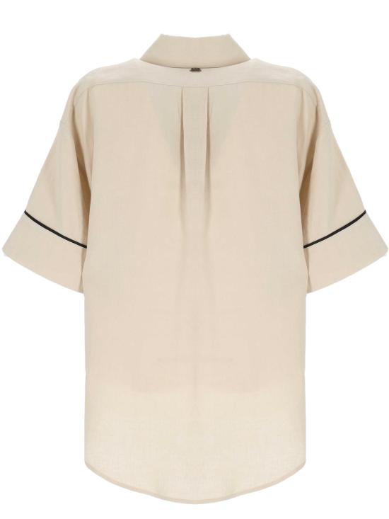 26SS 아뇨나 셔츠 TD1109Y U3049N43 Beige - AGNONA