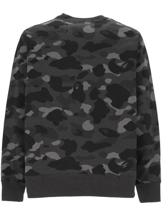 26SS 베이프 긴팔 티셔츠 001SWM301008M BLACK Black - BAPE