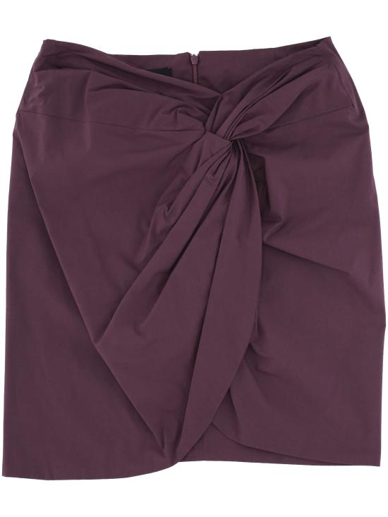 26SS 페데리카 토시 미디 스커트 40705400 18 Dark Violet