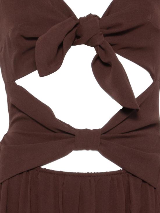 26SS 라쿠엘 디니즈 미디 원피스 5L03160 NUS002100000 870 Brown - RAQUEL DINIZ