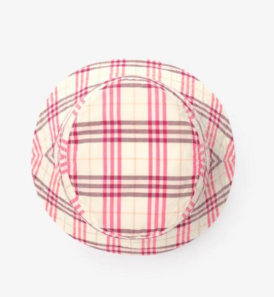 26SS [키즈] 버버리 모자 8126914 X Aubergine pur ip chk - BURBERRY