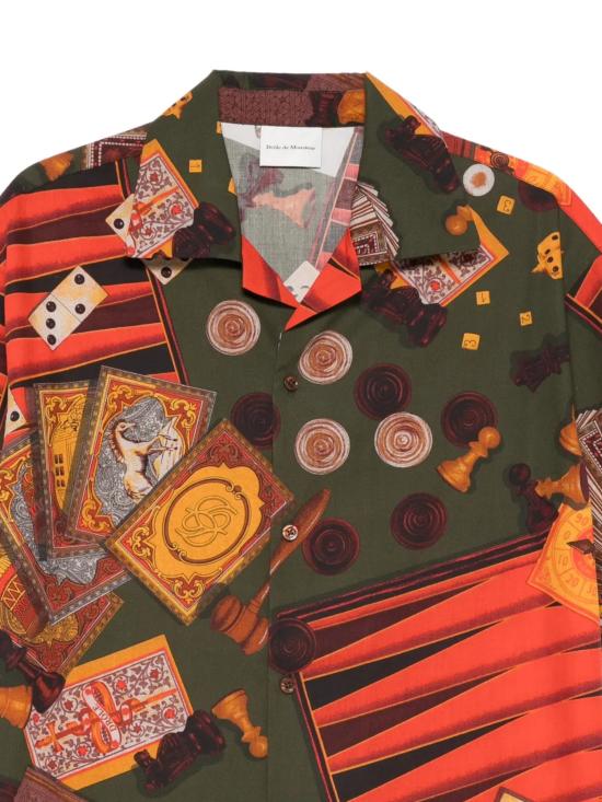 26SS 드롤드무슈 반팔 셔츠 KSH228CO275 MC MultiColour - DROLE DE MONSIEUR