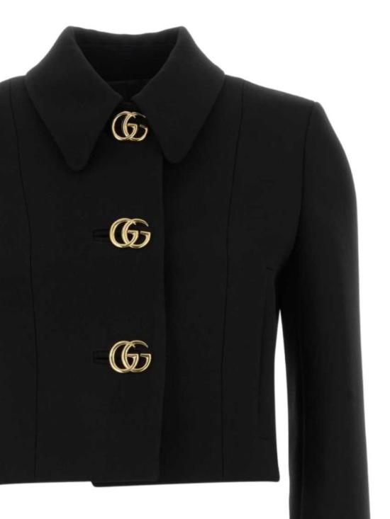 26SS 구찌 수트 자켓 864254 ZACKN1000 Black - GUCCI