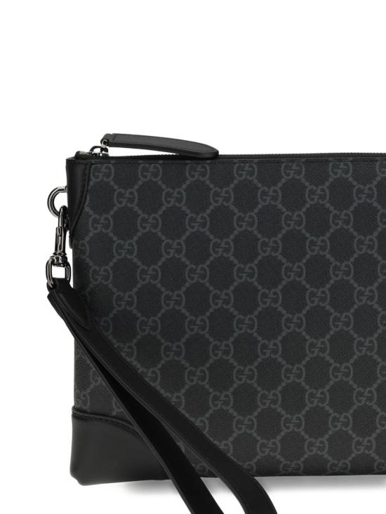 26SS 구찌 GG 엠블럼 스몰 비즈니스 케이스 821156 FAD6M1000 Black - GUCCI