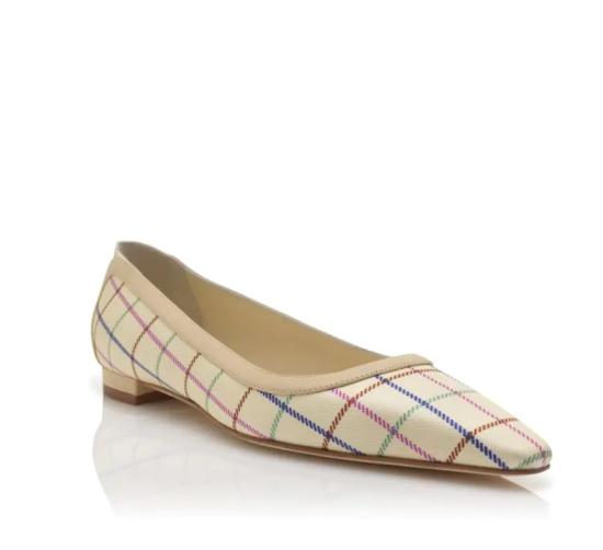 26SS 마놀로 블라닉 플랫 슈즈 1263096 0001907L YPRI - MANOLO BLAHNIK