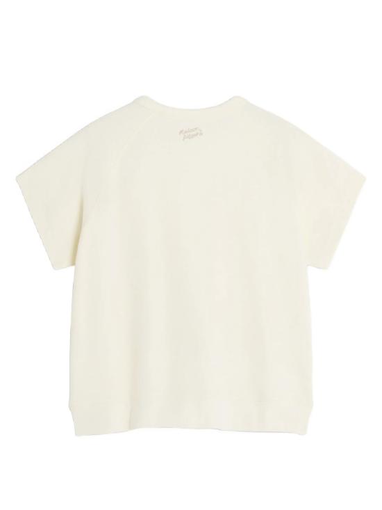26SS 메종키츠네 반팔 티셔츠 QW00111KA0035 0383 PURE ECRU - MAISON KITSUNE