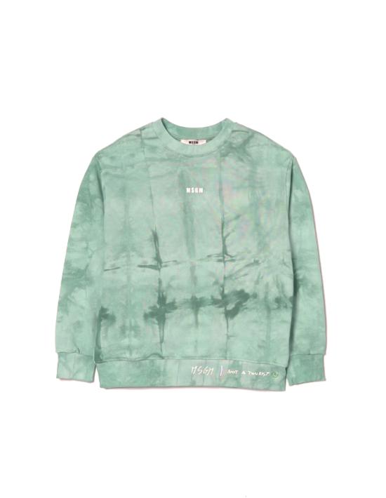 26SS [키즈] 엠에스지엠 티셔츠 S6MSJBSW243 089 Verde Acqua