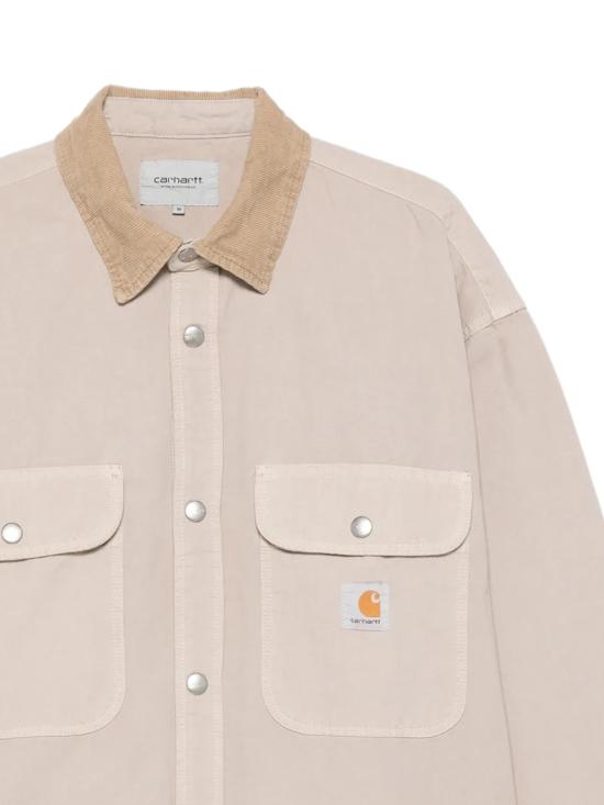 26SS 칼하트 WIP 프레스콧 셔츠 자켓 I036484 3VYGDSTRING LEATHER GARMENT - CARHARTT WIP