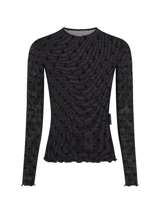 26SS 마린세르 반팔 티셔츠 WTS006 CJER0107BK99 Black