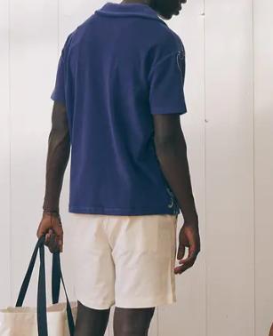 26SS 메종 라비쉬 폴로 티셔츠 ZMMONCLARLOBST ULTRAMARINE - MAISON LABICHE