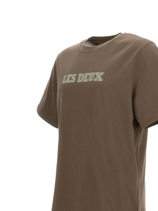 26SS 레듀 반팔 티셔츠 1001580 855 WALNUT BROWN - LES DEUX