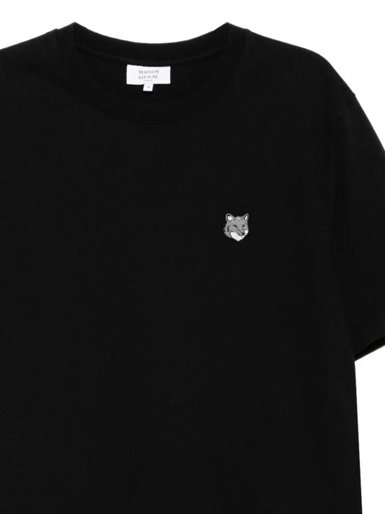 26SS 메종키츠네 폭스 헤드 컴포트 티셔츠 PM00108KJ7025 P199 Black - MAISON KITSUNE