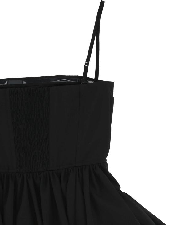 26SS 알라이아 미디 원피스 AA9R2886W120C 999 Black - ALAIA