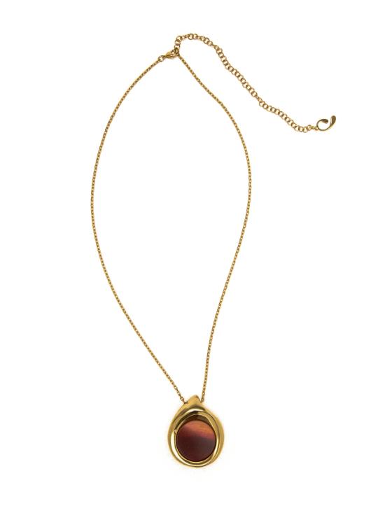 26SS 판코네시 목걸이/팬던트 S26NE003S RED AGATE