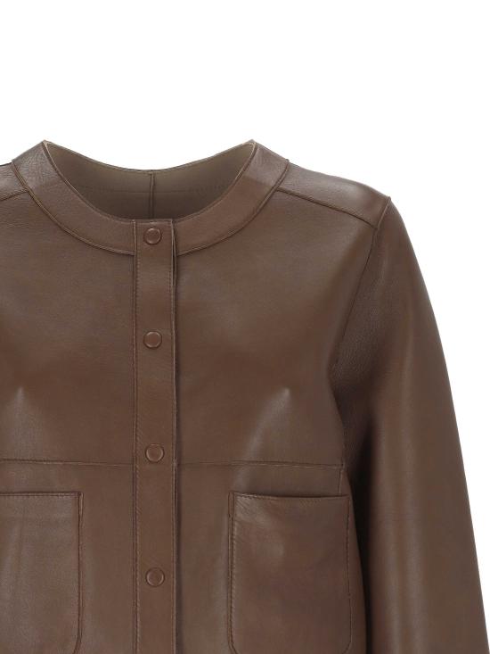 26SS 더 재키 레더스 수트 자켓 SHER J31 Nut - THE JACKIE LEATHERS