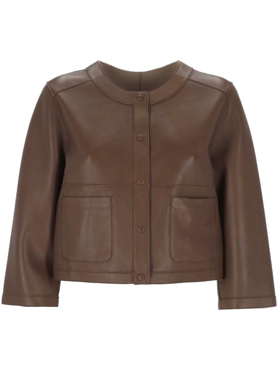 26SS 더 재키 레더스 수트 자켓 SHER J31 Nut