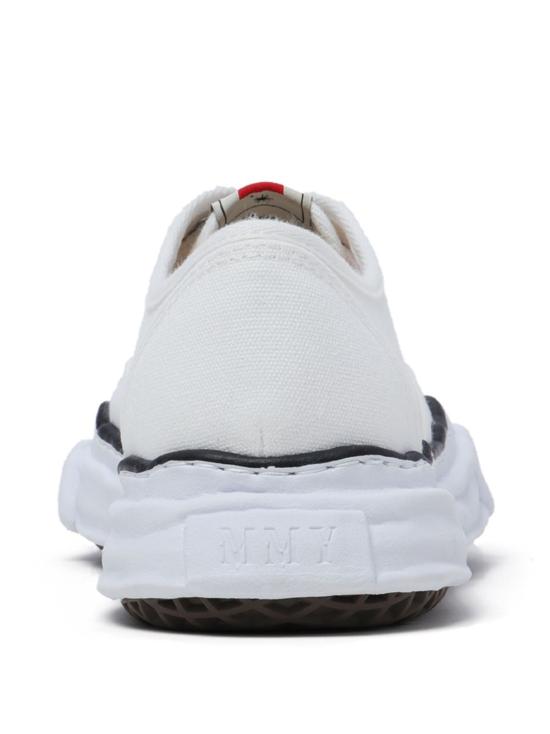 26SS 메종 미하라 야스히로 베이커 OG 솔 캔버스 로우 컷 A02FW704 WHITE - MAISON MIHARA YASUHIRO