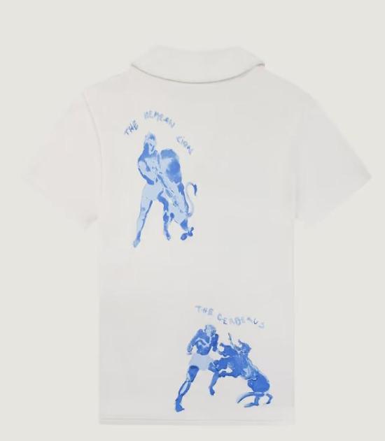 26SS 메종 라비쉬 폴로 티셔츠 ZMMONCLARULYSSE OFF WHITE - MAISON LABICHE