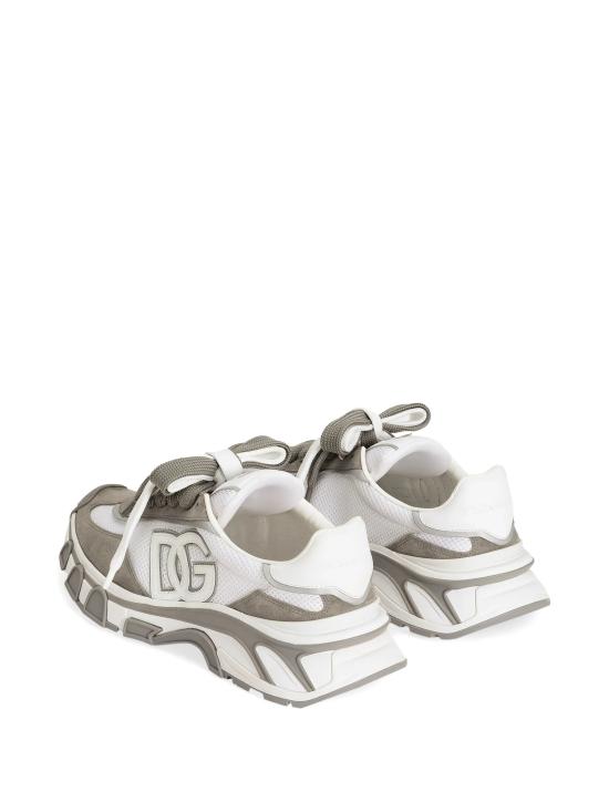 26SS 돌체앤가바나 DG 컨트리 로드 나일론 앤 레더 스니커즈 CS2403 A02088B932 White - DOLCE & GABBANA