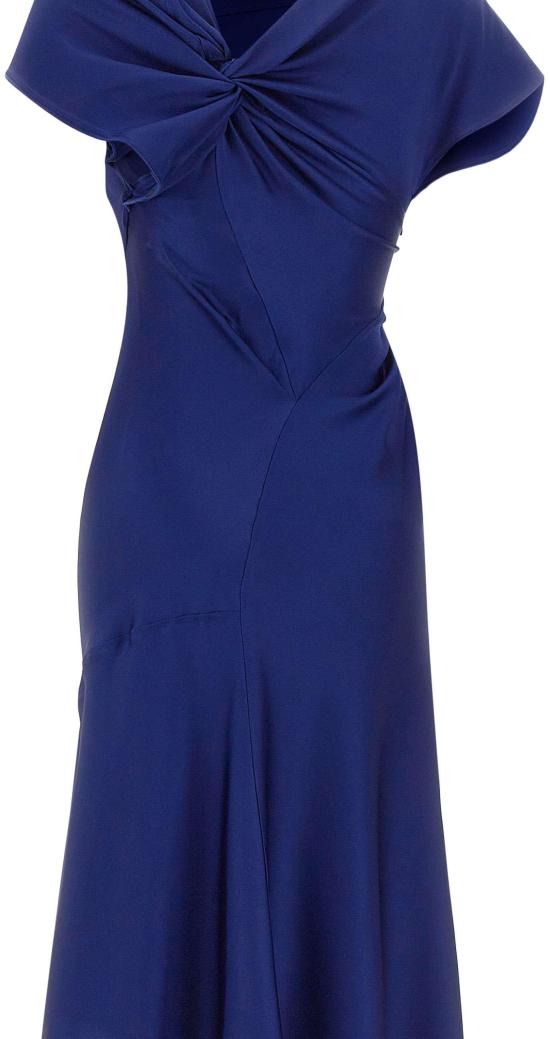 26SS 빅토리아 베컴 미디 원피스 1226WDR007294B9804 BLUE - VICTORIA BECKHAM