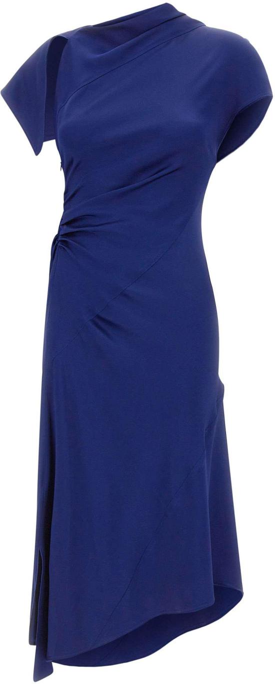 26SS 빅토리아 베컴 미디 원피스 1226WDR007294B9804 BLUE