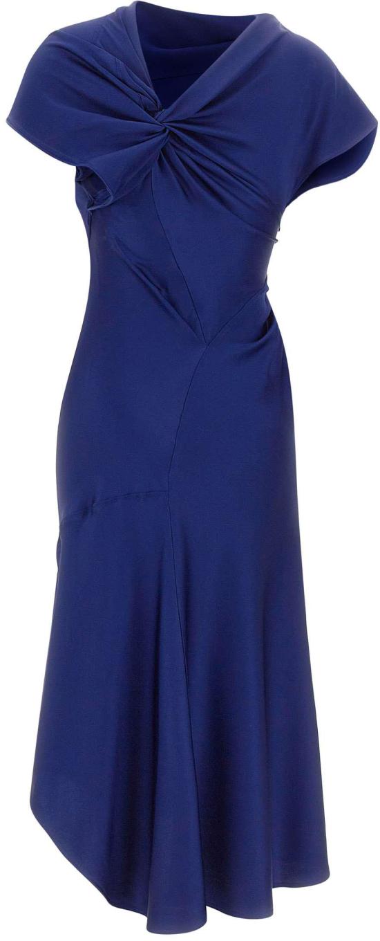 26SS 빅토리아 베컴 미디 원피스 1226WDR007294B9804 BLUE - VICTORIA BECKHAM