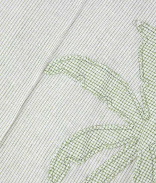 26SS 메종 라비쉬 숏팬츠 ZWBEUDANTPALM LINEN PATCH OLIVE - MAISON LABICHE