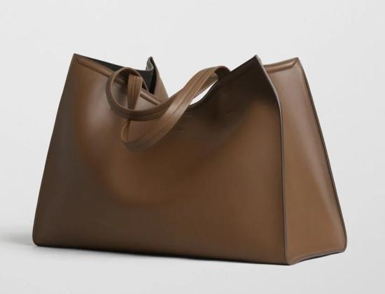 26SS 피비 파일로 토트백 DB06LT0066 700KH S KHAKI SILVER - PHOEBE PHILO