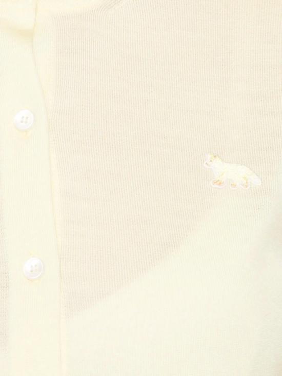 26SS 메종키츠네 스웨터 QW00510KT1181 0424 PASTEL YELLOW - MAISON KITSUNE