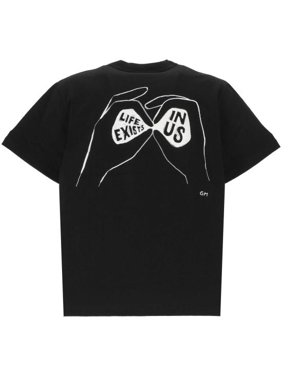 26SS SACAI GEOFF 반팔 티셔츠 26 01126S 001 Black - OTHER BRANDS