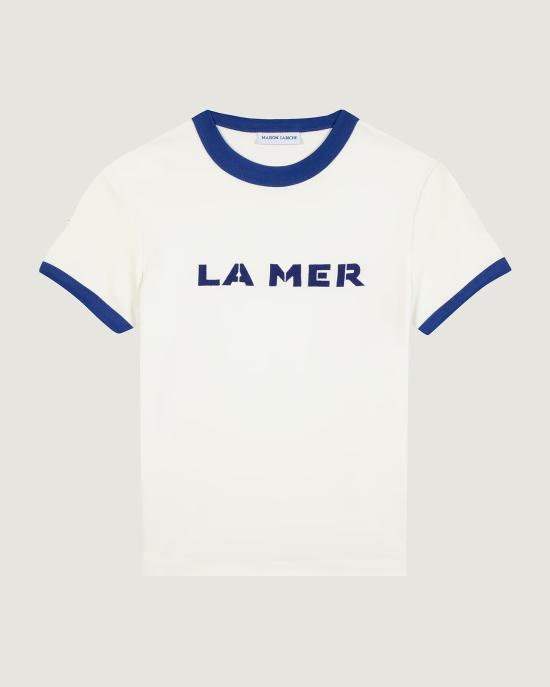 26SS 메종 라비쉬 반팔 티셔츠 ZWMONTHERLAMER OFF WHITE