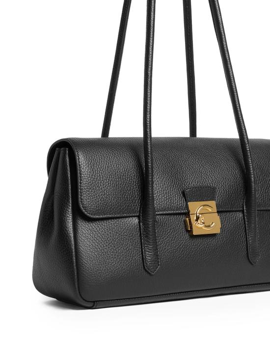 26SS 코치넬리 숄더백 E1U4K120301 001 Black - COCCINELLE