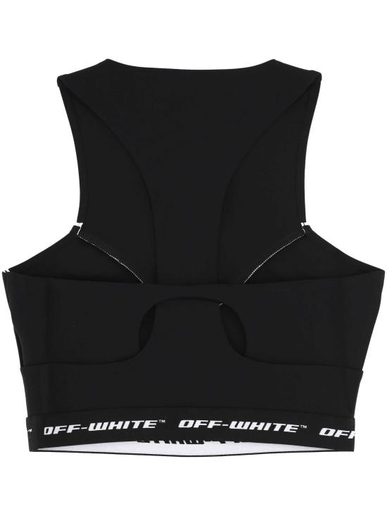 26SS 오프화이트 트레이닝 티셔츠 2VO05QS26JER001 W003 Black - OFF WHITE