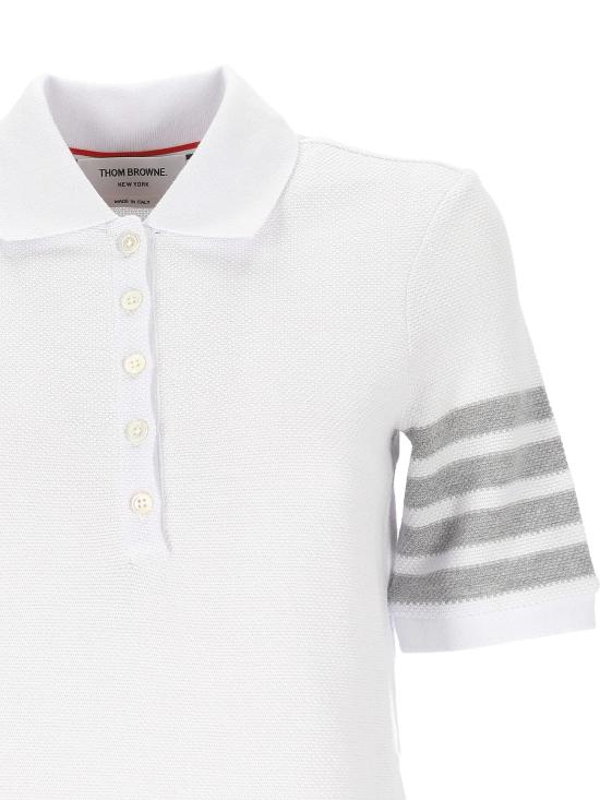 26SS 톰브라운 미디 원피스 FJD134A J0248100 White - THOM BROWNE