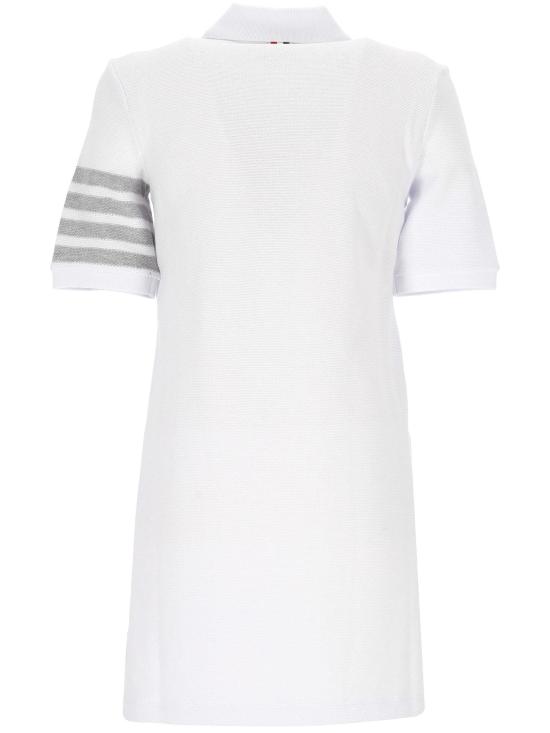 26SS 톰브라운 미디 원피스 FJD134A J0248100 White - THOM BROWNE