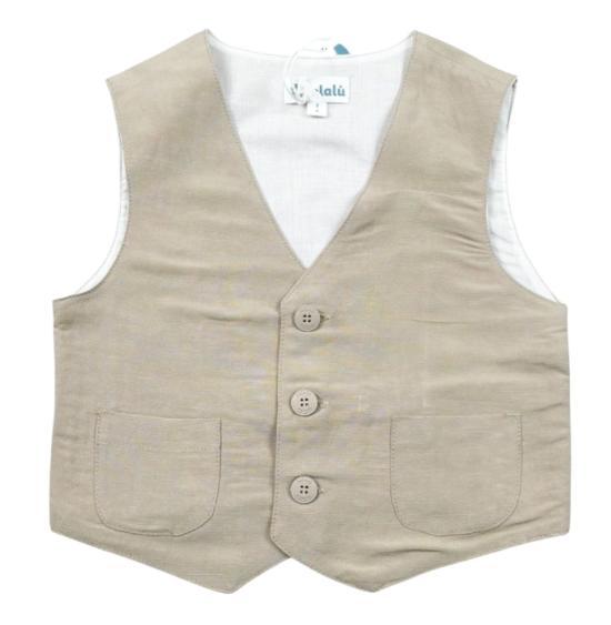 26SS [키즈] 라라루 베스트 GLL140RB BEIGE