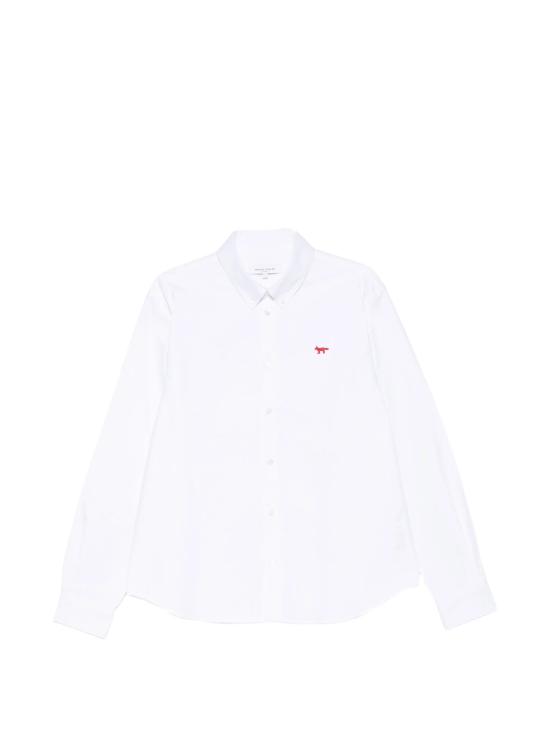 26SS 메종키츠네 긴팔 셔츠 QM00426WC5062 P100 White